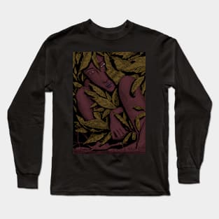 Beet Man Hiding in the Woods Long Sleeve T-Shirt